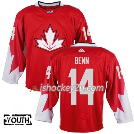 Canada Trøje Jamie Benn 14 2016 World Cup Børn Rød